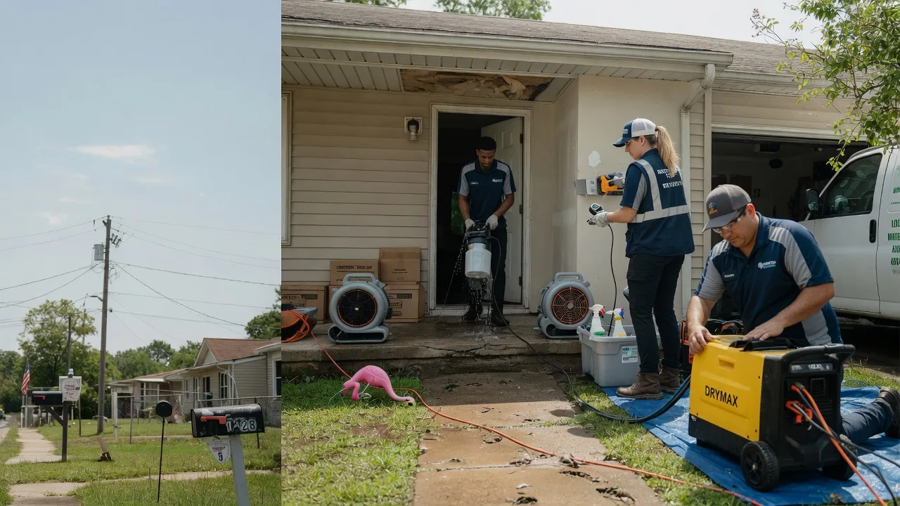 Storm Damage Water Removal in Tiplersville, MS near me